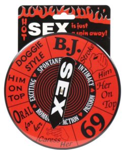 Sex spinner game button