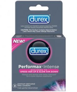 Durex performance intense condom - box of 3