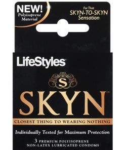 Lifestyles Skyn Non-Latex Condoms 3 Pack