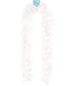 Feather boa 72in - white