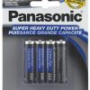 Panasonic Super Heavy Duty Battery AAA 4 Pack