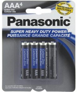 Panasonic Super Heavy Duty Battery AAA 4 Pack