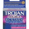 Trojan Double Ecstasy Condom - Box Of 3