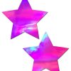 Pastease Holographic Star Pink Pasties O/S