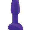 B-Vibe Rimming Petite Purple Butt Plug