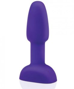 B-Vibe Rimming Petite Purple Butt Plug