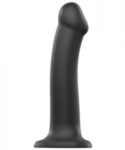 Strap On Me Silicone Bendable Dildo Large Black