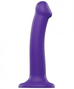 Strap On Me Silicone Bendable Dildo Medium Purple