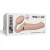 Strap On Me Vibrating Bendable Strapless Strap On Large - Vanilla