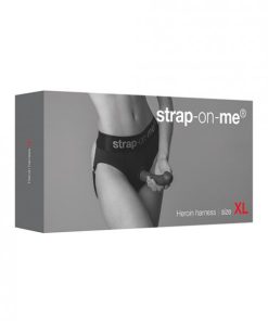 Strap On Me Heroine Harness - Black Xl