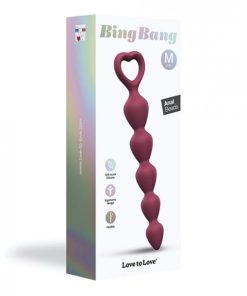 Love To Love Bing Bang Anal Beads - Prune Medium