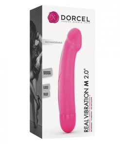 Dorcel Real Vibration M 6" Rechargeable Vibration - Pink