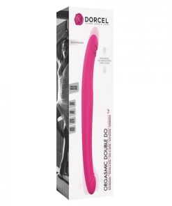 Dorcel Orgasmic Double Do 16.5" Thrusting Dong - Pink