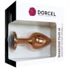 Dorcel Aluminium Bejeweled Diamond Plug - Rose Gold Medium