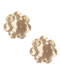 Neva Nude Lace Petal Flower Pasties - Nude O/s