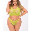 Festival Flirt Bra Set Green 3x/4x