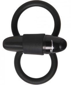 Malesation Squeeze Cock & Ball Ring Black