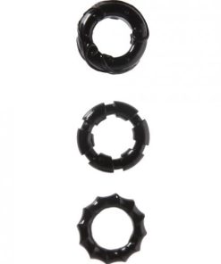 Malesation Stretchy Cock Rings 3 Pack