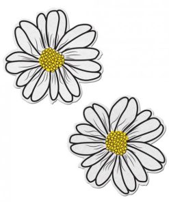 Wildflower White & Yellow Pasties O/S