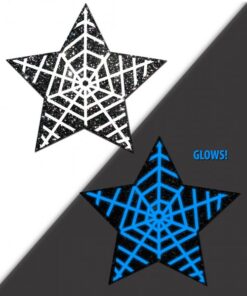 Halloween Glow In The Dark Web Pasties O/S