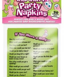 Wild Willy's Party Napkins