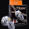 Cb-3000 Male Chastity Device 3 inch Clear Cock Cage