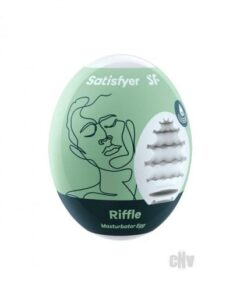 Satisfyer Masturbator Egg Riffle Green