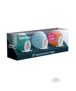 Satisfyer Masturbator Egg 3er Nau/sav