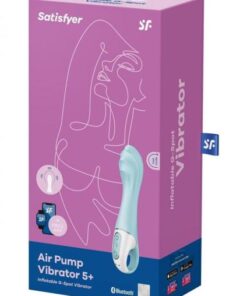 Satisfyer Air Pump Vibrator 5+ Blue