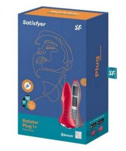 Satisfyer Rotator Plug 1 Plus Red