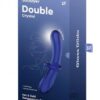 Satisfyer Double Crystal Lt Blue