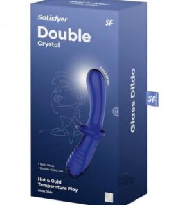 Satisfyer Double Crystal Lt Blue