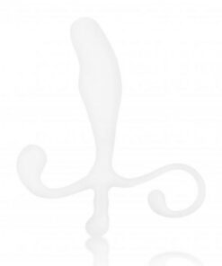 C & B Gear Male P-Spot Massager 5 inches White