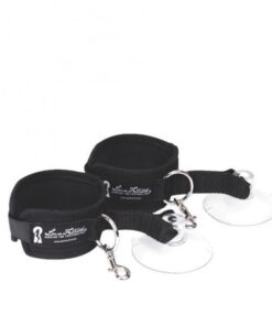 Lux Fetish Sexy Suction Cuffs Black