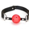 Lux Fetish Breathable Ball Gag Red