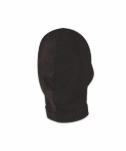 Lux Fetish Open Mouth Stretch Hood Black O/S