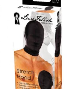 Lux Fetish Stretch Hood Black O/S