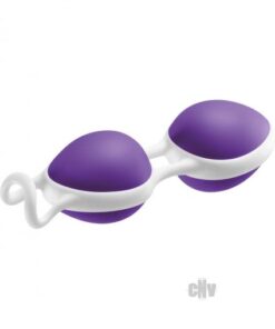 Joyballs Secret Violet/White Kegel Balls