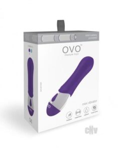 Ovo D6 Bullet Vibrator Purple