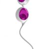 Ovo L1 Silicone Love Balls White And Light Violet