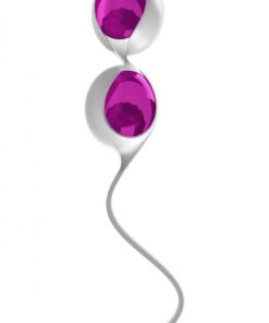 Ovo L1 Silicone Love Balls White And Light Violet