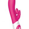 The Kissing Rabbit Vibrator Hot Pink