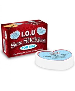 IOU Sex Stickies For Him The Ultimate Sexual Sticky Notes