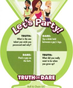 Lets Party Truth Or Dare Party Coasters Party Game