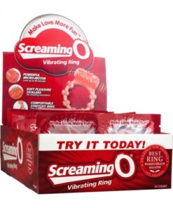 Screaming O Vibrating Ring Disposable 24 Per Display