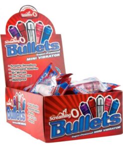 Screaming O Bullets Waterproof Assorted Colors 20 Each Counter Display