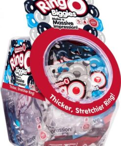 RingO Biggies Colossal Rings Assorted 36 Count Fishbowl