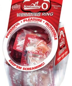 Screaming O Vibrating Ring Candy Bowl 48 Per Display