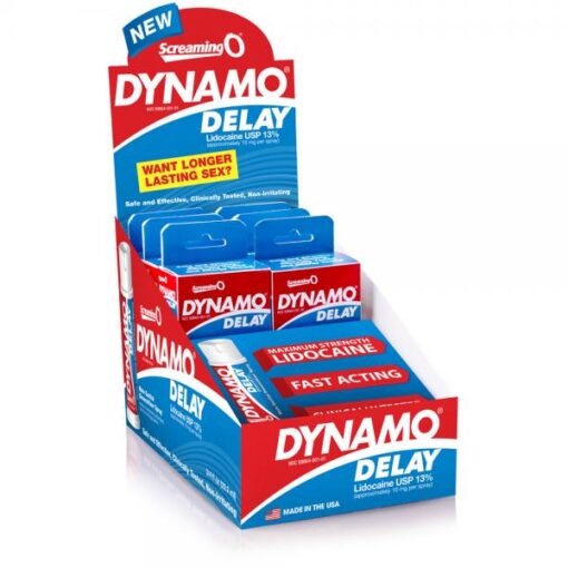 Dynamo Delay Spray POP 6 Display