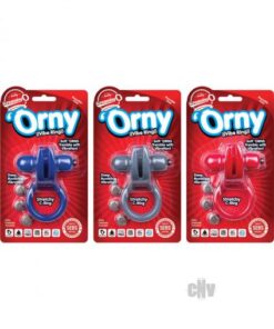 Orny Vibrating Ring Assorted Colors 6 Box